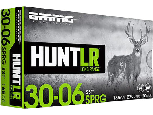 Ammo Inc. 30-06 Springfield Ammo 165 Grain Hornady SST (Super Shock Tip) Polymer Tip Box of 20