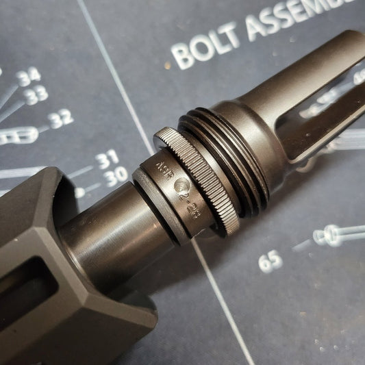 Ext. Flash Hider Pin & Weld