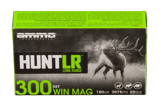 300 Winchester Magnum Ammo Inc. Hunt LR 180gr. SST Ammo (Copy)
