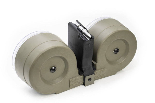 RWB MAG AR15 100Rd Drum ODG