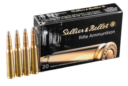 Sellier & Bellot 7x57mm Mauser 173 Grain Soft Point Cutting Edge Box of 20