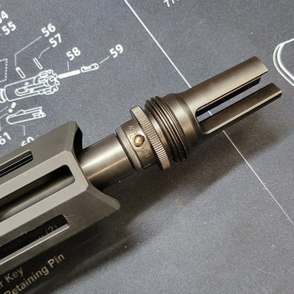 Ext. Flash Hider Pin & Weld